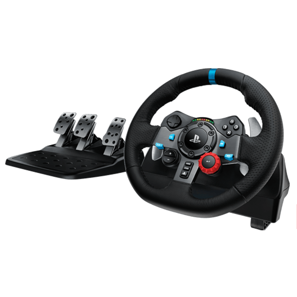 Logitech G29 racing wheel and pedals